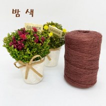 제이제이리본 마끈리본 3mm 길이 90M, 밤색