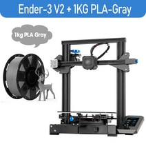 3D 프린터 CREALITY 3D Ender 업그레이드 V2 S1 Pro/ Plus 프린터 전문 FDM 인쇄 재개, 11 Ender 3 V2 ad Gray