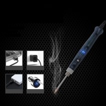 USB 미니 인두기 3D프린터 펜 후가공 전자 실습용 판인두기 _ 4501209EA, $ 본상품선택