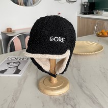 폴제이 귀달이모자 군밤모자 털모자 방한모자 귀도리모자 여자겨울모자