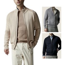 워모 워모 남성 집업가디건 CL202102