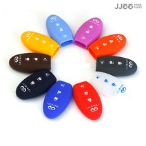 인피니티 키케이스 3버튼 스마트키 실리콘 키홀더 키커버 11색상 50%할인, 투명화이트