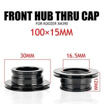 koozer micro spline 12s freehub xm490 bm440 pro mtb Bicycle hubs converters mountain bike end cap ad, xm390 100x15mm용