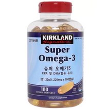 커클랜드 오메가3 180정 영양제 1229mg X 1통, 9개