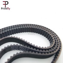 탁구러버 라바 Printfly 2GT 2M GT2 타이밍 벨트 피치 길이 140/142/144/146/148/150/152/154/156 ~ 174/17, 17 172mm