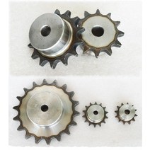 스프라켓 1PCS 25 롤러 체인 드라이브 스프로킷 9 치아-80 치아 피치 1/4 quot6.35mm 단계 높이 12MM 04C 바이크 오토바이 자전거 자동차, [16] 24 Tooth