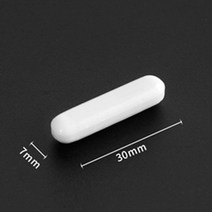 자석교반기 C 타입 PTFE 교반기 교반 막대 부식 방지 스핀 바 생물 자기 연구 화, 없음, 8.C30 7x30mm5Pcs