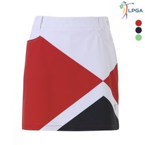 [LPGA골프웨어] 여P 핫썸머 L절개 배색 큐롯(L192CU859P)