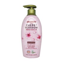 오가니스트 내추럴 체리블라썸 샴푸, 500ml, 1개