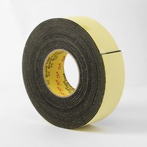 EVA 단면 스펀지테이프5CMX10M 두께 2MM 소음방지 EVA테이프, 1개