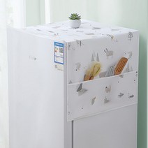 포켓 방수 인테리어 먼지 덥개 54x130cm 전자레인지 세탁기 냉장고 커버, 1-가구덮개-심플