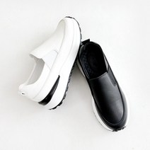 스타트 가죽 슬립온 4cm