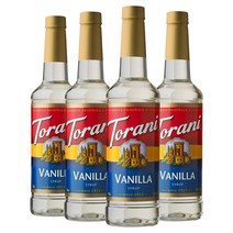 Torani Syrup Vanilla 토라니 시럽 바닐라 750ml 4팩, 1개
