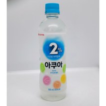 롯데칠성 2프로부족할때 아쿠아, 12개입, 500ml