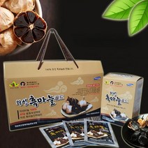 의성 흑마늘 진액 60포 액기스 원액 즙 마늘 농축액 효능 엑기스 부모님 건강 선물, 70ml X 60포 (2개월분)