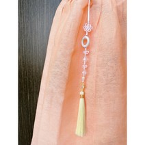 그레이스 샵 나연한복노리개 전통한복노리개 그린 캔디 구슬 한복장신구 한복소품