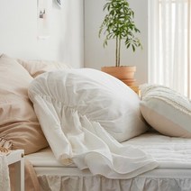 몬트리 2COLOR 순면 워싱 프릴베개커버(50x70), 선택완료