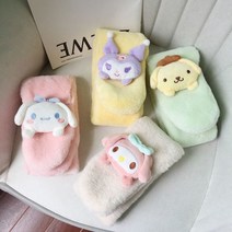 산리오 넥워머 목도리 부드러운 밍크 퍼
