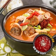 술안주 국물진한 얼큰양념 순대국 700g 맛있는밑반찬