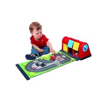 BB Junior Roll Away Raceway: Car park with roll-out play mat including LaFerrari with sound functio