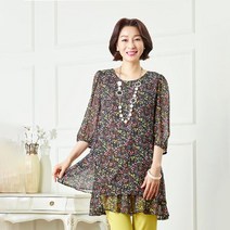 마담엘레강스 마담엘레강스 로벨리아 쉬폰 원피스형 블라우스 K201BL11 (5629806)