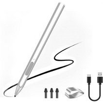 Stylus Pen for Microsoft Surface Pro X/9/8/7/6/5/4/Book 3 2 1/Laptop 4 2/Studio /Surface Go 1 Magnet, [02] 은