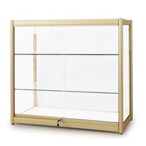 피규어 장식장 쇼케이스 레고 전시장 진열장, 80x40x93 스팟 (골드 실버 블랙)