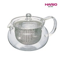 하리오 내열유리 차차주전자 원형 (45T 70T) 차포트, CHJMN-70T, 700ml