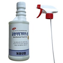 계양산업 신개념 곰팡이제거제 터치원 500ml / 벽지 화장실 욕실 실리콘 벽 곰팡이 제거, 4개