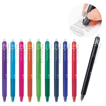 파이롯트 프릭션 볼 노크 지워지는 볼펜 0.5mm 지우는 지우개볼펜, 1개, 블루블랙