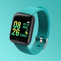 초등학생 스마트워치 어린이 가성비 2022 실리콘 스포츠 스마트 워치 남성 여성 피트니스 시계 팔찌 전자 i, 02 green