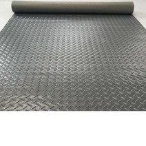 PVC 바닥 미끄럼방지 고무판 공장 방진 패드 절연매트, 레드 -폭 0.9m x 한 롤 20m