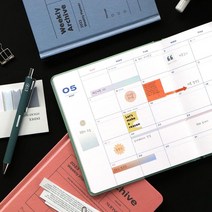 2023 하드커버 심플 대학생 다이어리 여대생 감성생활수첩 계획관리 일상메모 다이어리선물 감성문구 다꾸, 04 클라우드