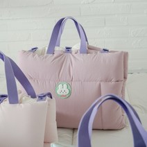 폭닥한 어린이집 낮잠이불패드 일체형 베개솜포함, 보랑이