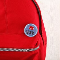 디자인아지트 주문제작 자수와펜 쪼꼬미4040, 1개, 12_곰돌이-원형핀