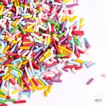 Sweets Indeed Store Sprinkles Rainbow 스위트 인디드 스프링클 레인보우 토핑 캔디 5.5oz(155g) 2팩