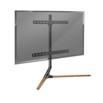 좌우회전 장식장용 우드다리 티비 스탠드 거치대 삼성 49 50 55 60 65 70인치 엘지 LG 모든 브랜드 호환 TV 받침대