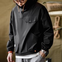 남성 야상 멀티 포켓 후드 바람막이 야상 점퍼 TS2301612