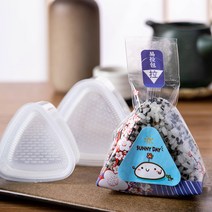 소풍도시락 삼각형 주먹밥 금형 가정용 어린이 수제 일본식 작은 김 포장 가방 셰이커 전체, [8] 쉐이크 주먹밥 금형파란색