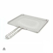 스텐 사각 겹석쇠 소 33x26cm ++캠핑그릴 구이용석쇠 바베큐석쇠 직화구이 생선구이 햄구이 꼬치구지 다용도구이팬 ++캠핑용품 그릴팬, 상품선택▶상품선택◀