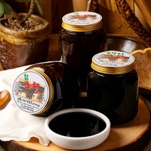 100% 국내산 옛날 가마솥 쌀조청 약도라지조청 칡조청 500g 1kg 청풍얼음골된장마을