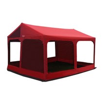 [캠핑ABC]타프쉘2 레드 풀세트