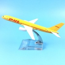 보잉 757 DHL 화물 항공기 합금 비행기 모델 장난감 크리스마스 선물 B757 16cm, Photo 색상