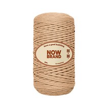 울클럽 뜨개실 나우브랜드 미니 로프얀 150g 1볼, 704 소프트카멜, 1개