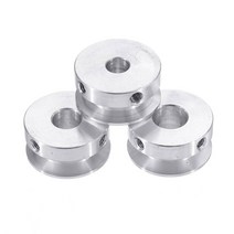 풀리 30mm 알루미늄 합금 단일 홈 4 16mm 모터 샤프트 용 고정 보어 휠 6mm 벨트