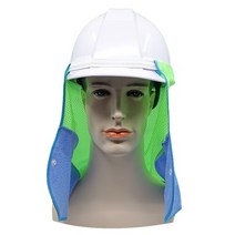 브랜드없음 안전모 목그늘타올 햇빛가리개 모자 그늘이 통풍 여름, 단품없음