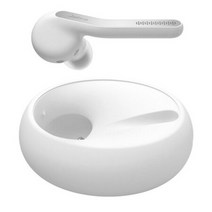 토크 55 원이어 이어폰 Jabra 자브라 TALK55 블랙 Eclipse 무선 블루투자브라 제프론일석 이클립스TALK55 비즈니스 헤드폰의 명료한 통화는 잡음을 감소시킨다., 화이트충전스탠드+통화헤드셋 + 세트1