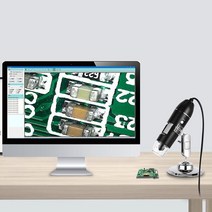 현미경 전자 초등 60배 미니 휴대용 500X/1000X/1600X 디지털 USB 산업용 데스크탑 돋보기 납땜 전화 수리, [03] 1000X