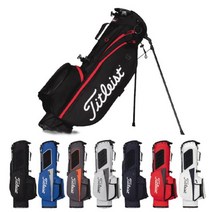 TITLEIST 타이틀리스트 골프 스탠드 캐디백 플레이어즈4 TB21SX4 2021년 모델, 블랙레드
