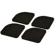 4개/대 세탁기 안티 패드 충격 증거 미끄럼 발 피트 매트 냉장고 바닥 가구 편리, 01 4pcs